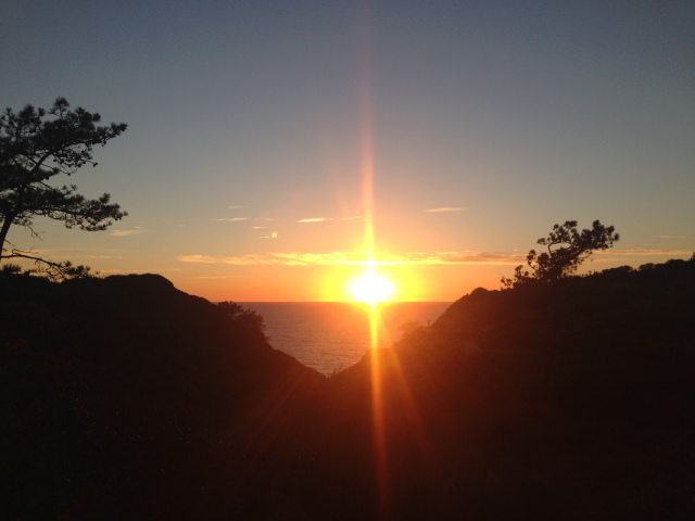 Sunset at Torrey Pines